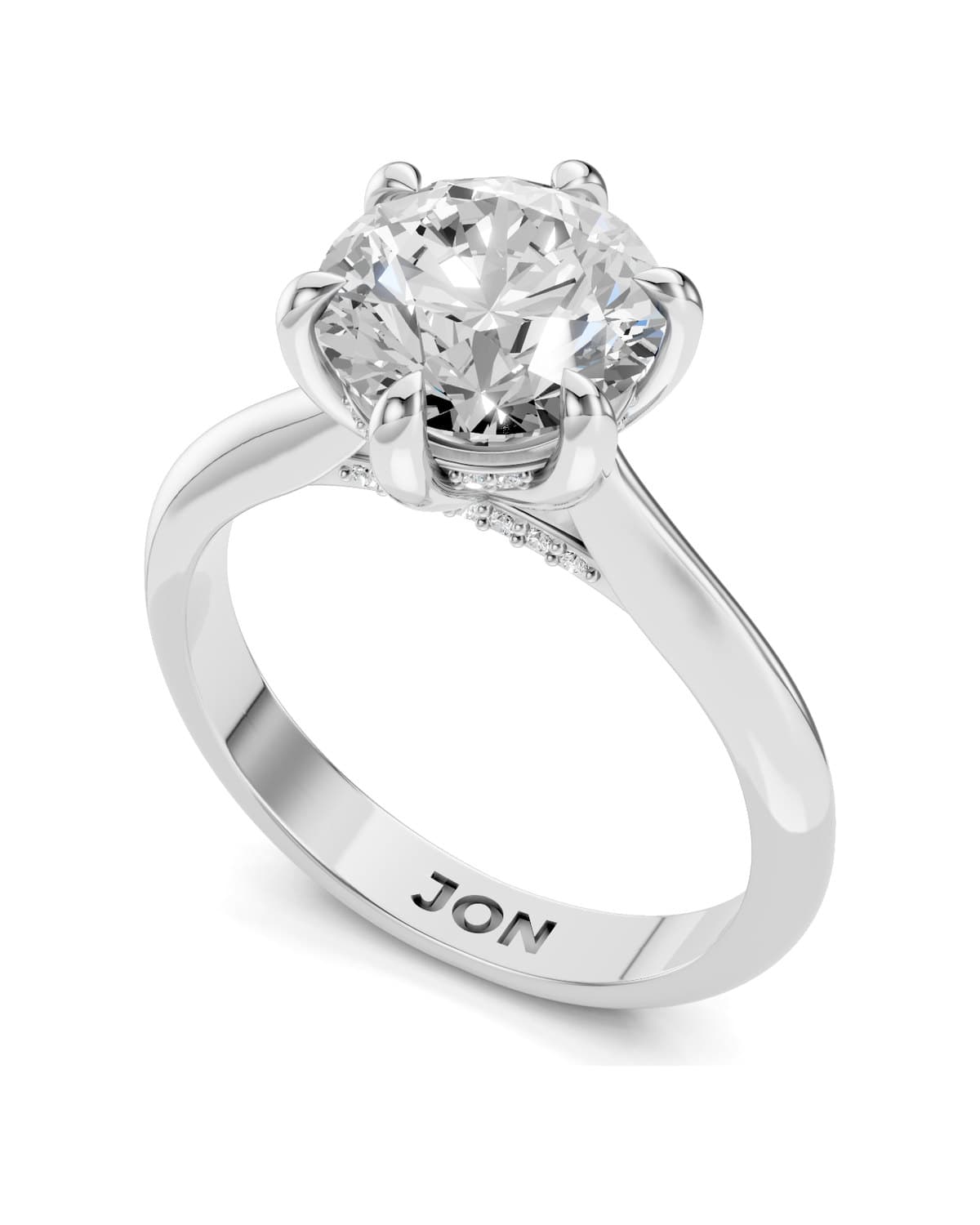 Round Brilliant Solitaire — J0001 (7)