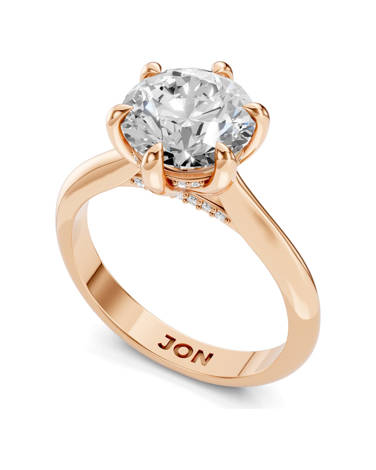 Round Brilliant Solitaire — J0001 (9)
