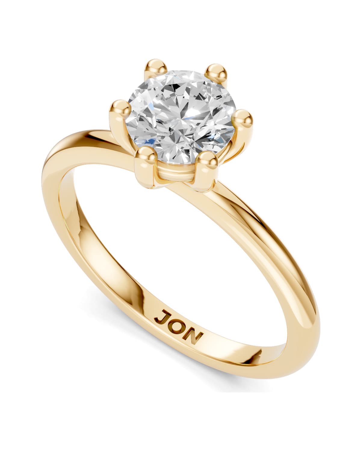 Round Brilliant Solitaire — J0002 (8)