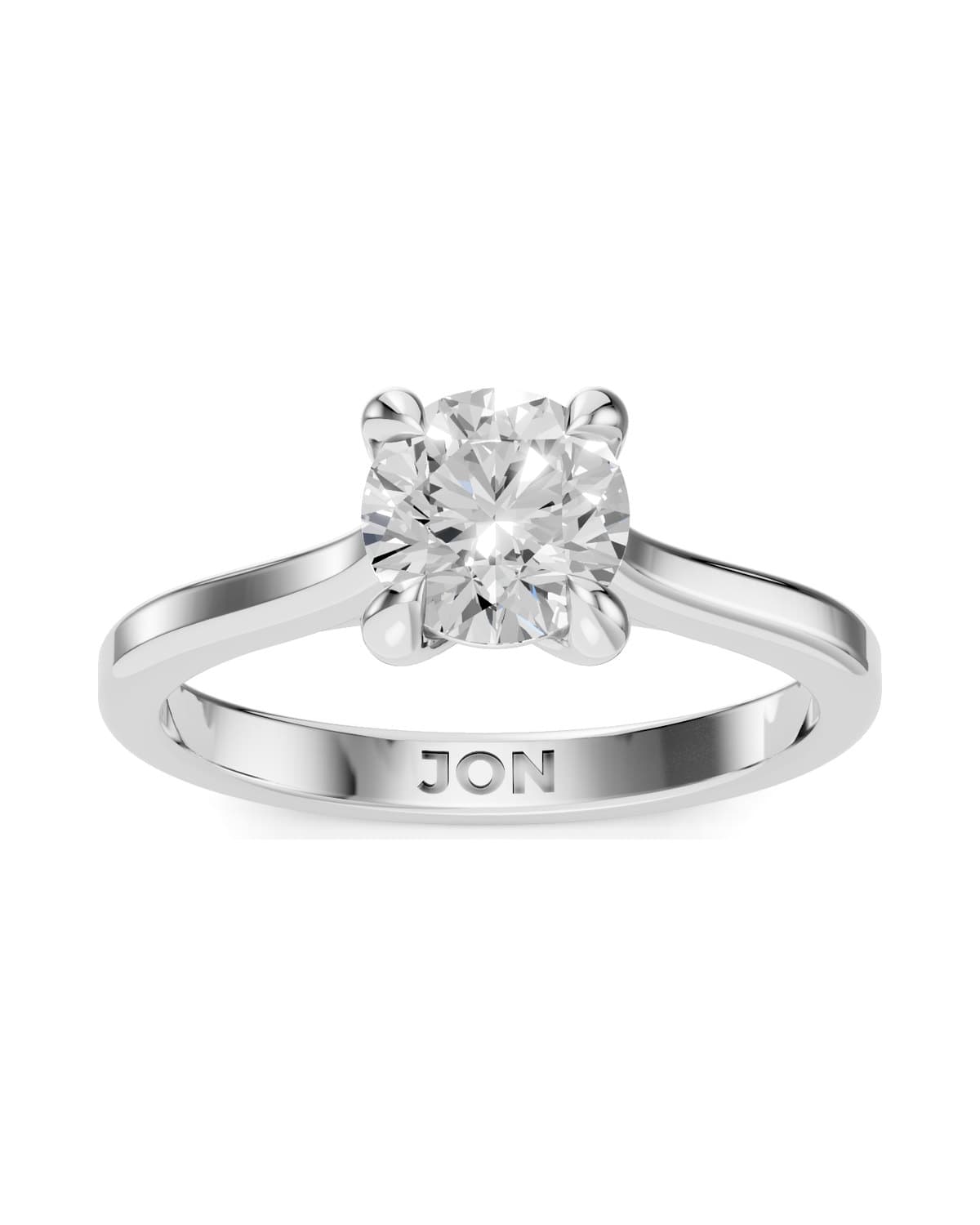 Round Brilliant Solitaire — J0004 (view 1)