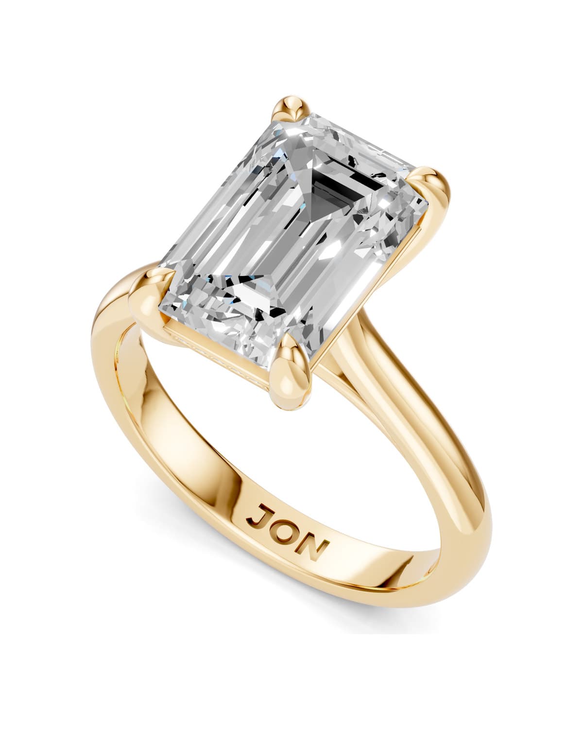 Emerald-Cut Solitaire — J0006 (8)