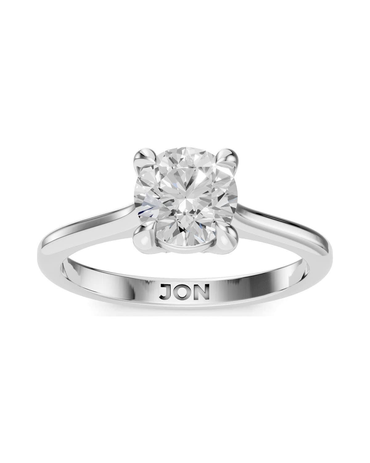 Round Brilliant Solitaire — J0007 (view 1)