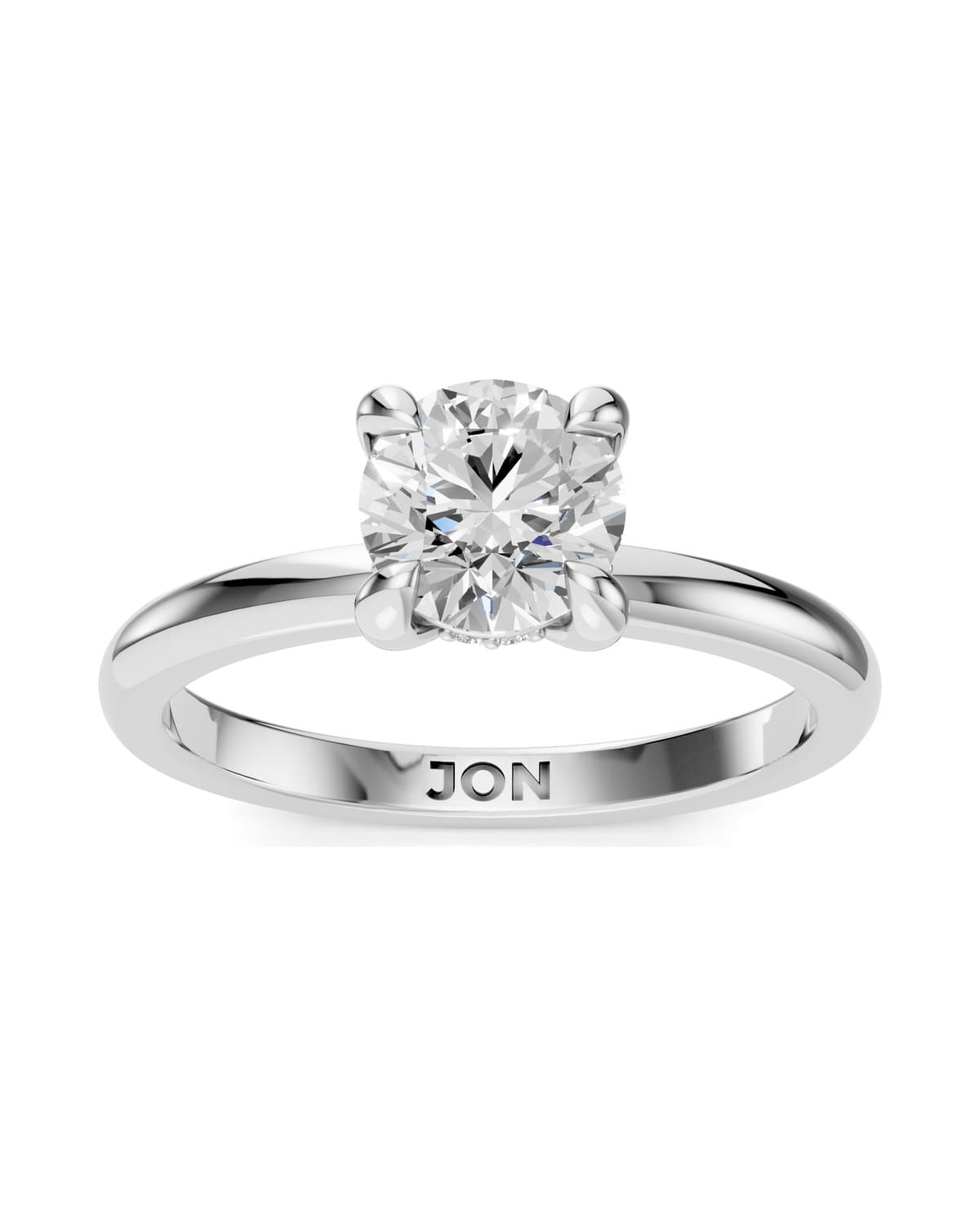 Round Brilliant Solitaire — J0009 (view 1)