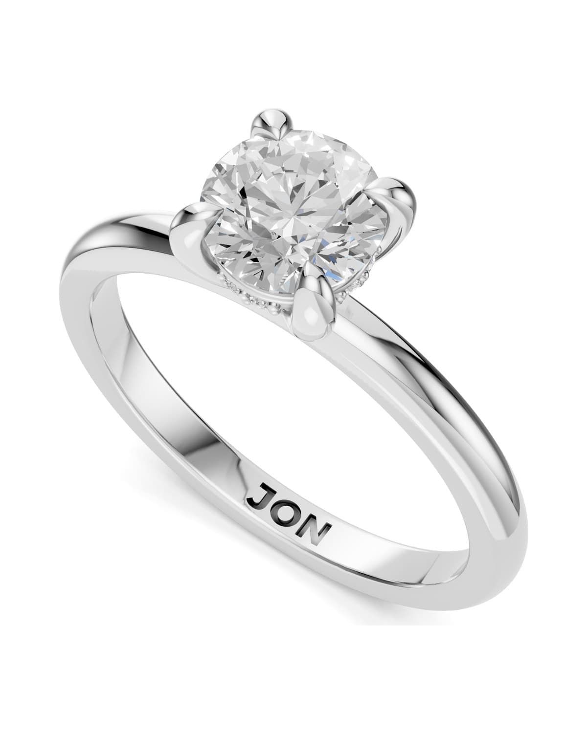 Round Brilliant Solitaire — J0009 (7)