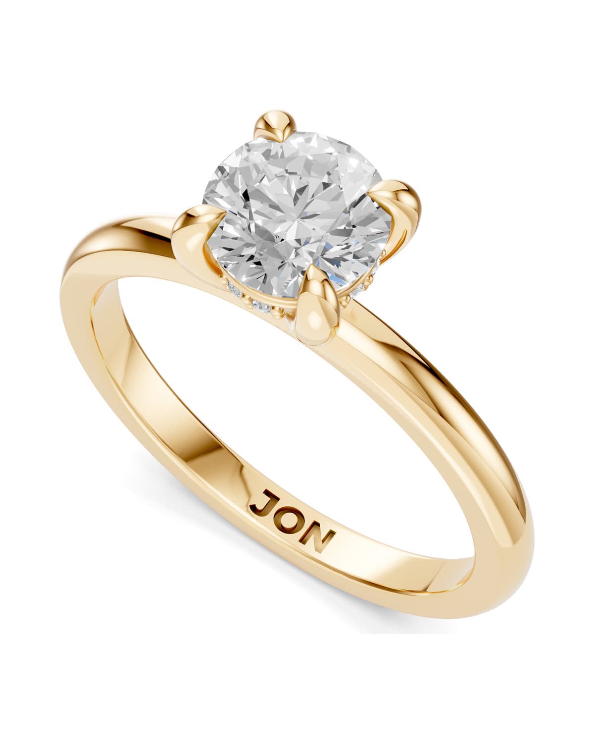 Round Brilliant Solitaire — J0009 (8)