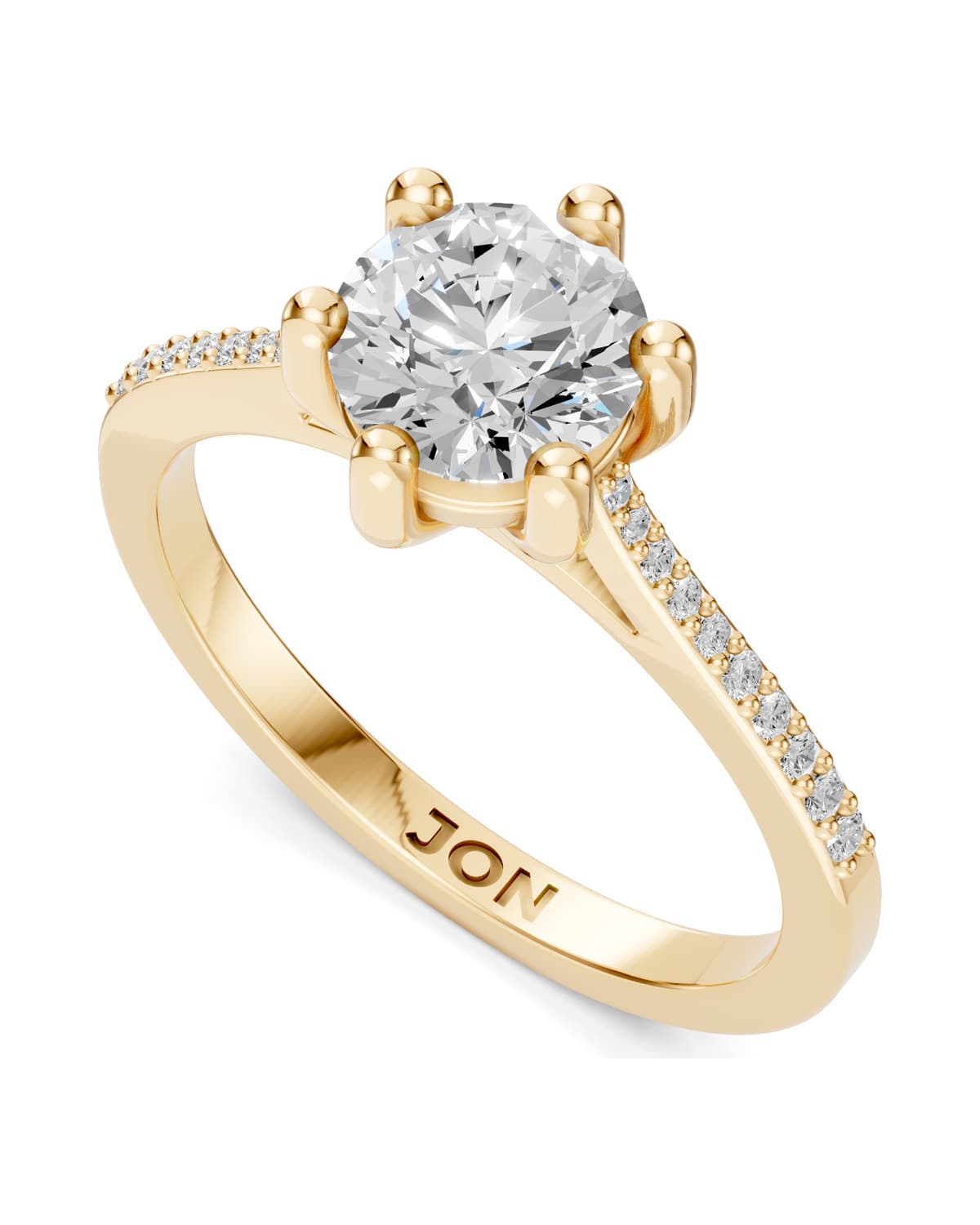 Round Brilliant Solitaire — J0010 (8)