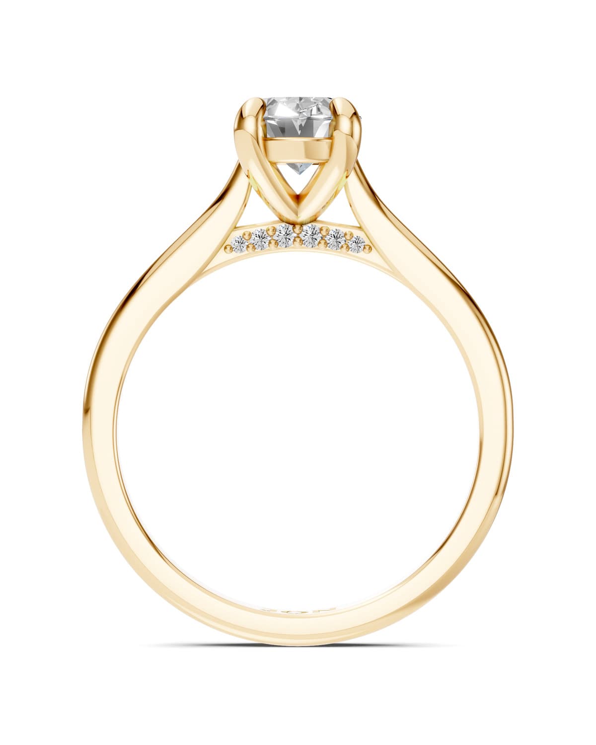 Oval Solitaire — J0013 (5)
