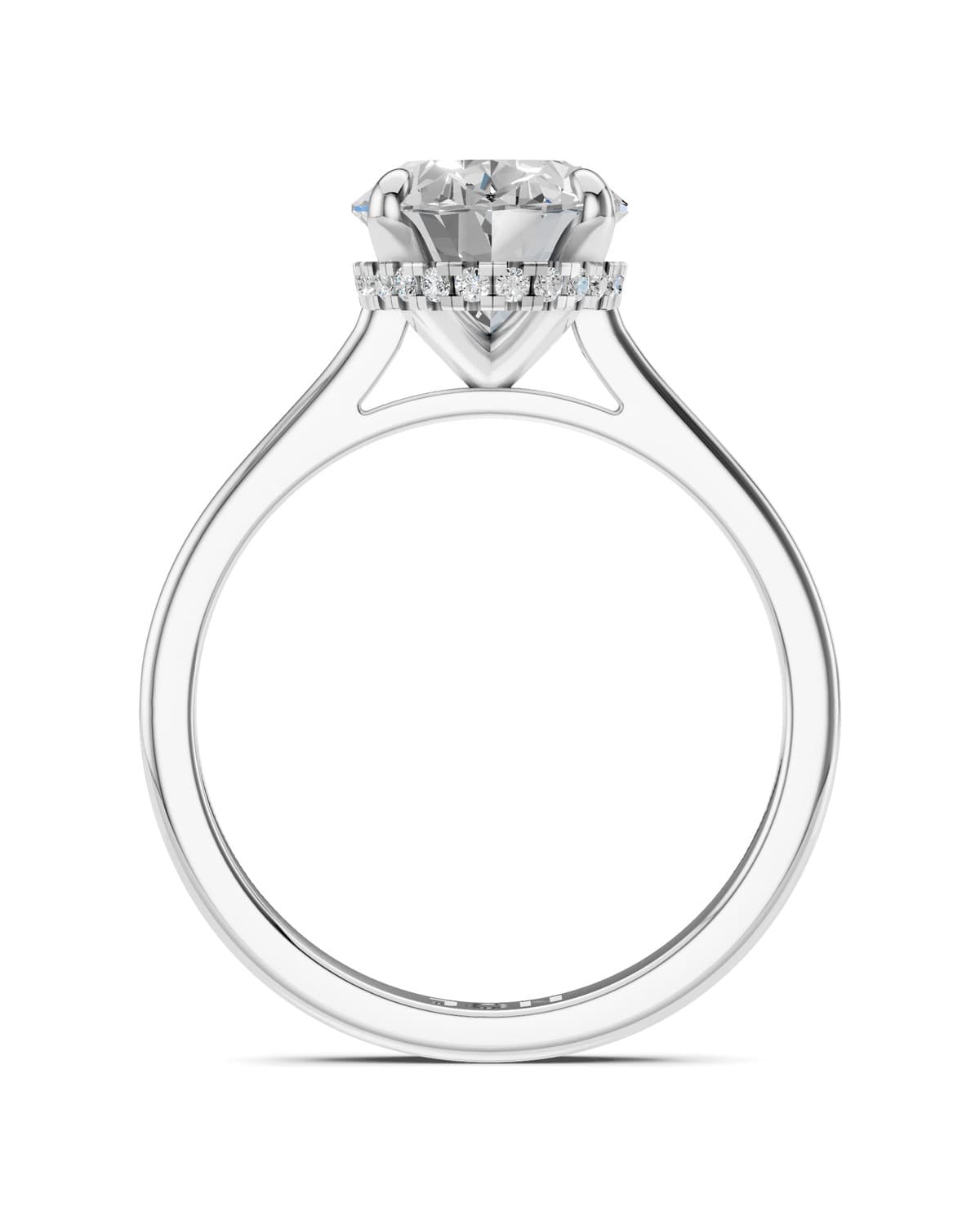 Oval Solitaire — J0014 (4)