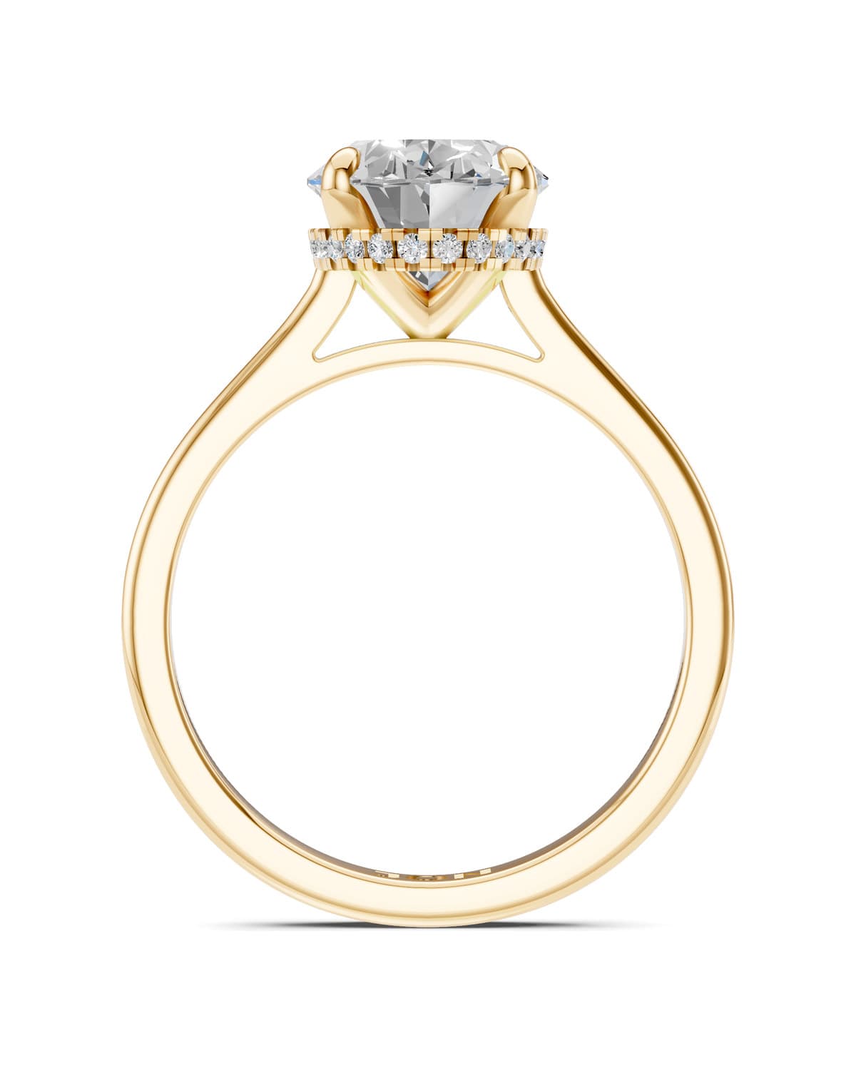 Oval Solitaire — J0014 (5)
