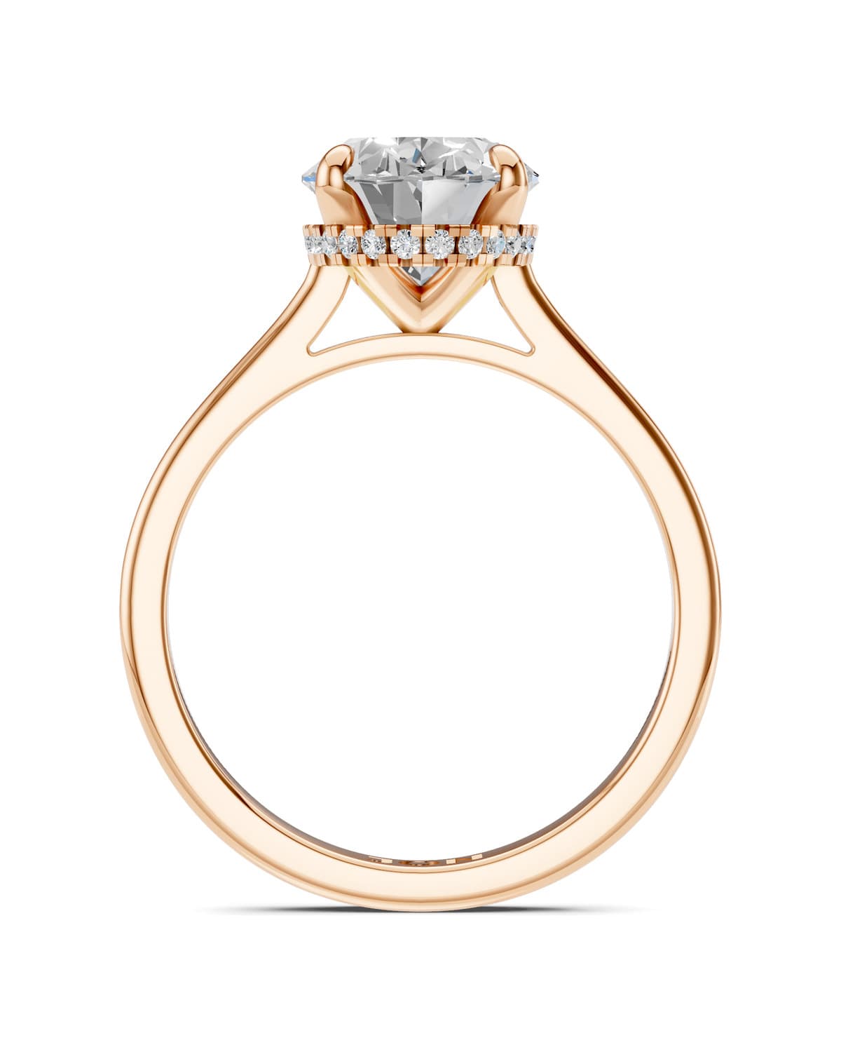 Oval Solitaire — J0014 (6)