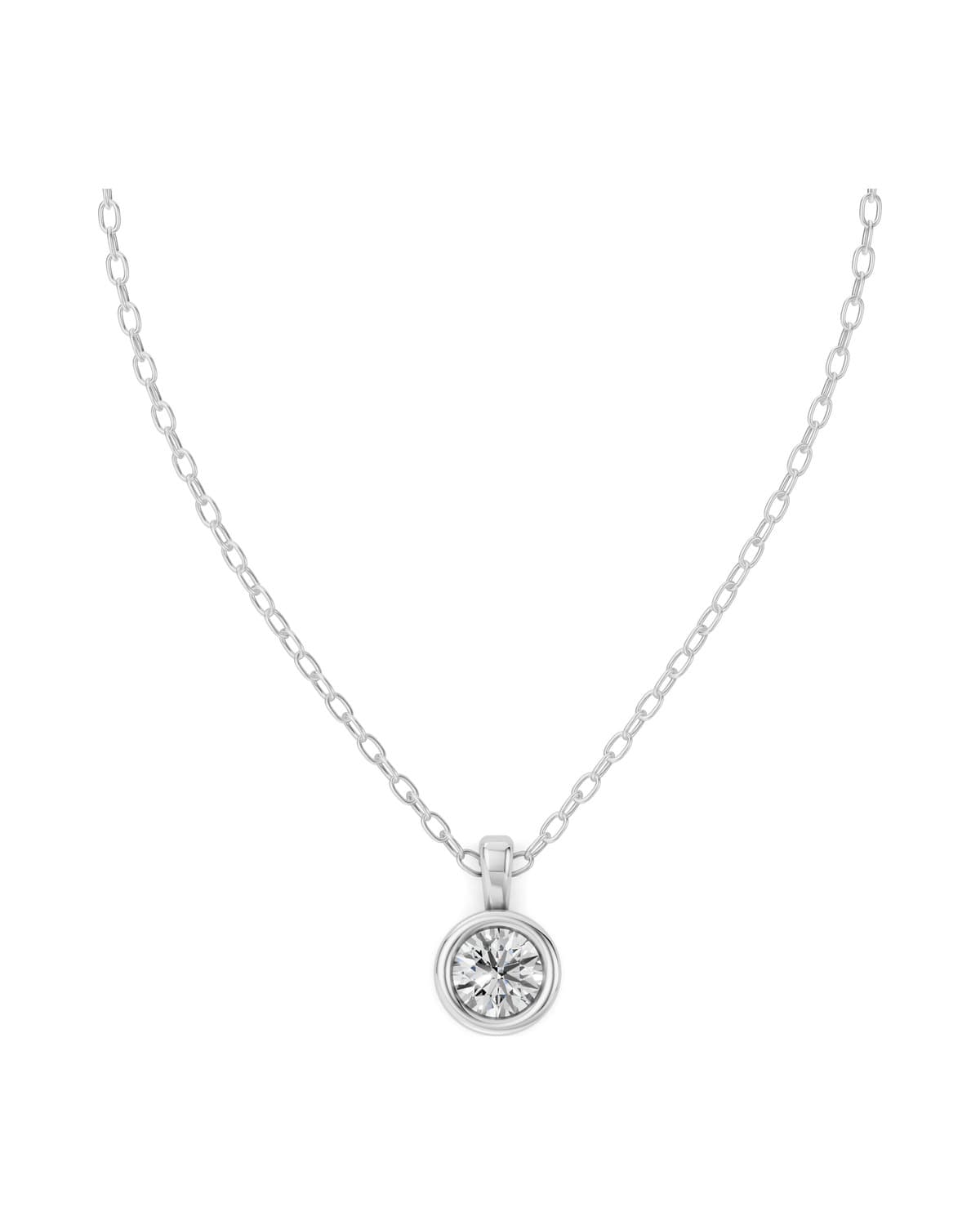 Bezel Pendant — J0021 (view 1)