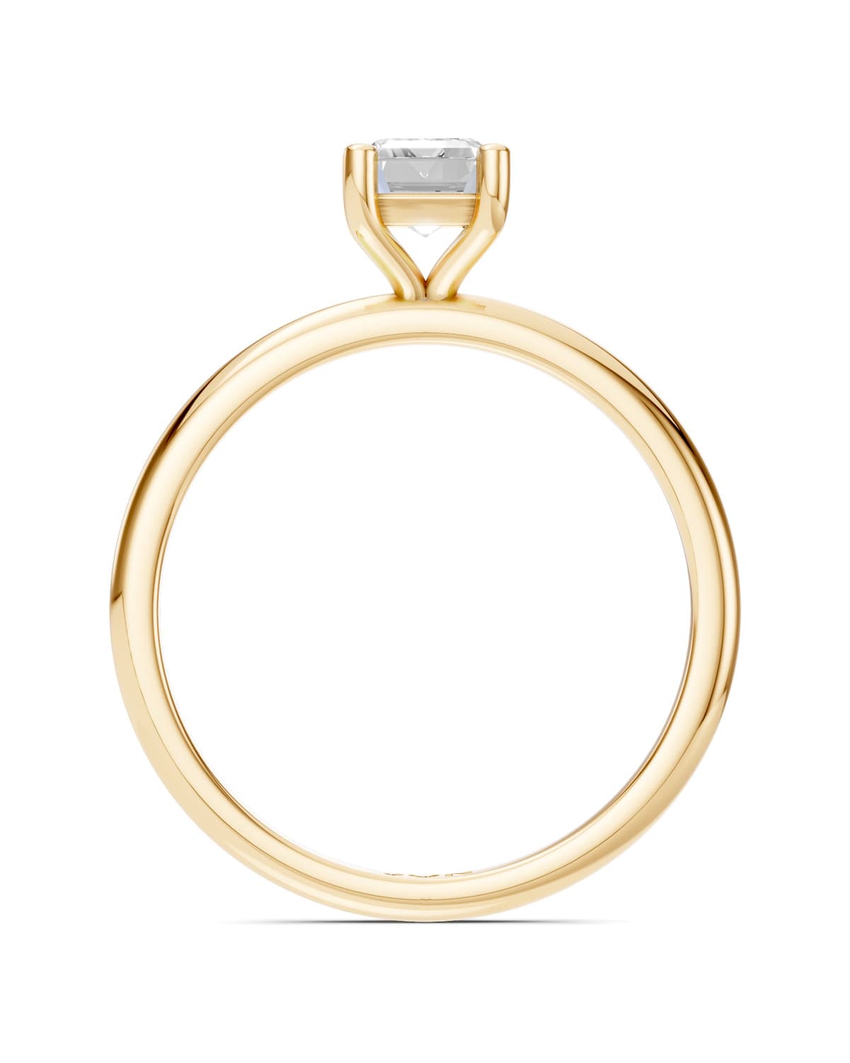 Emerald-Cut Solitaire — J0025 (5)