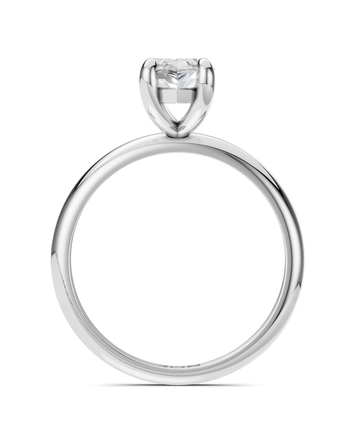 Oval Solitaire, Pavé — J0026 (6)
