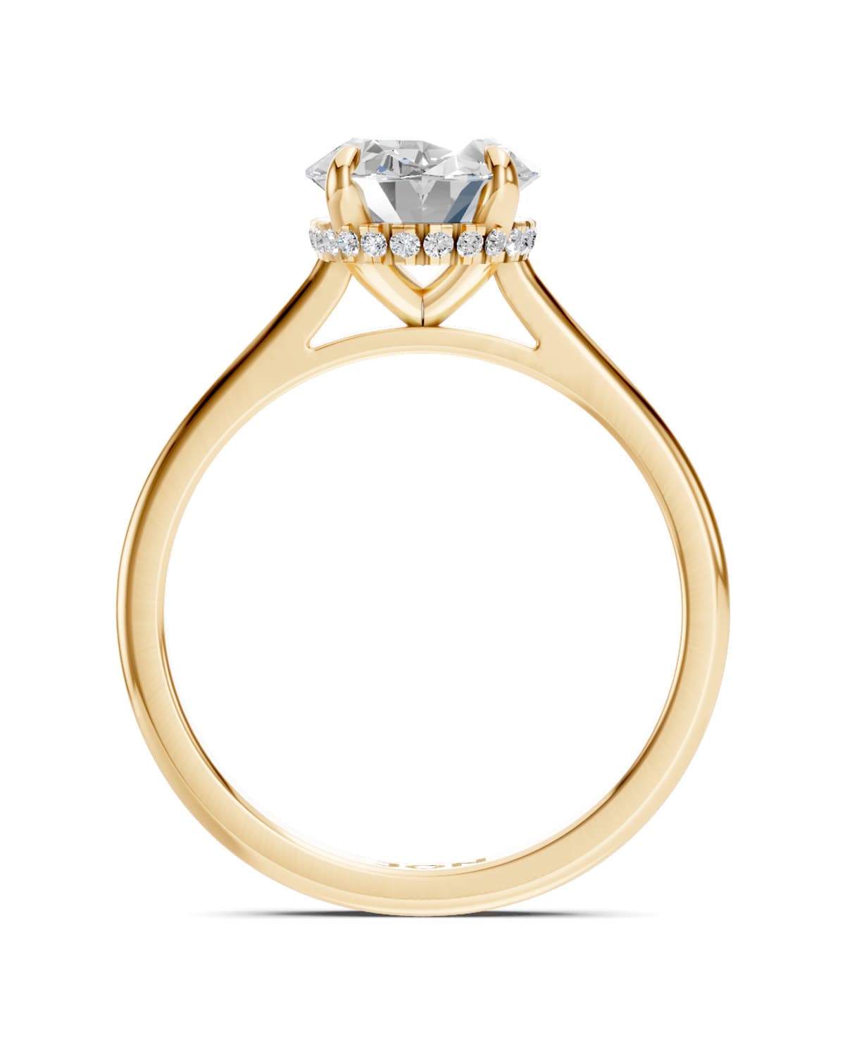 Oval Solitaire — J0033 (5)