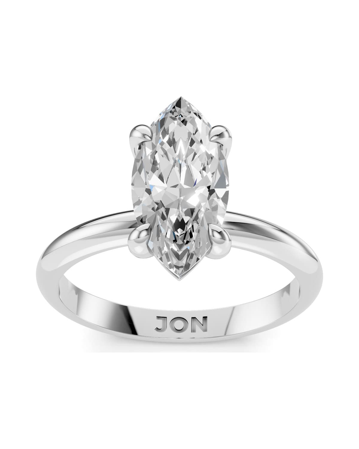 Marquise Solitaire — J0035 (view 1)