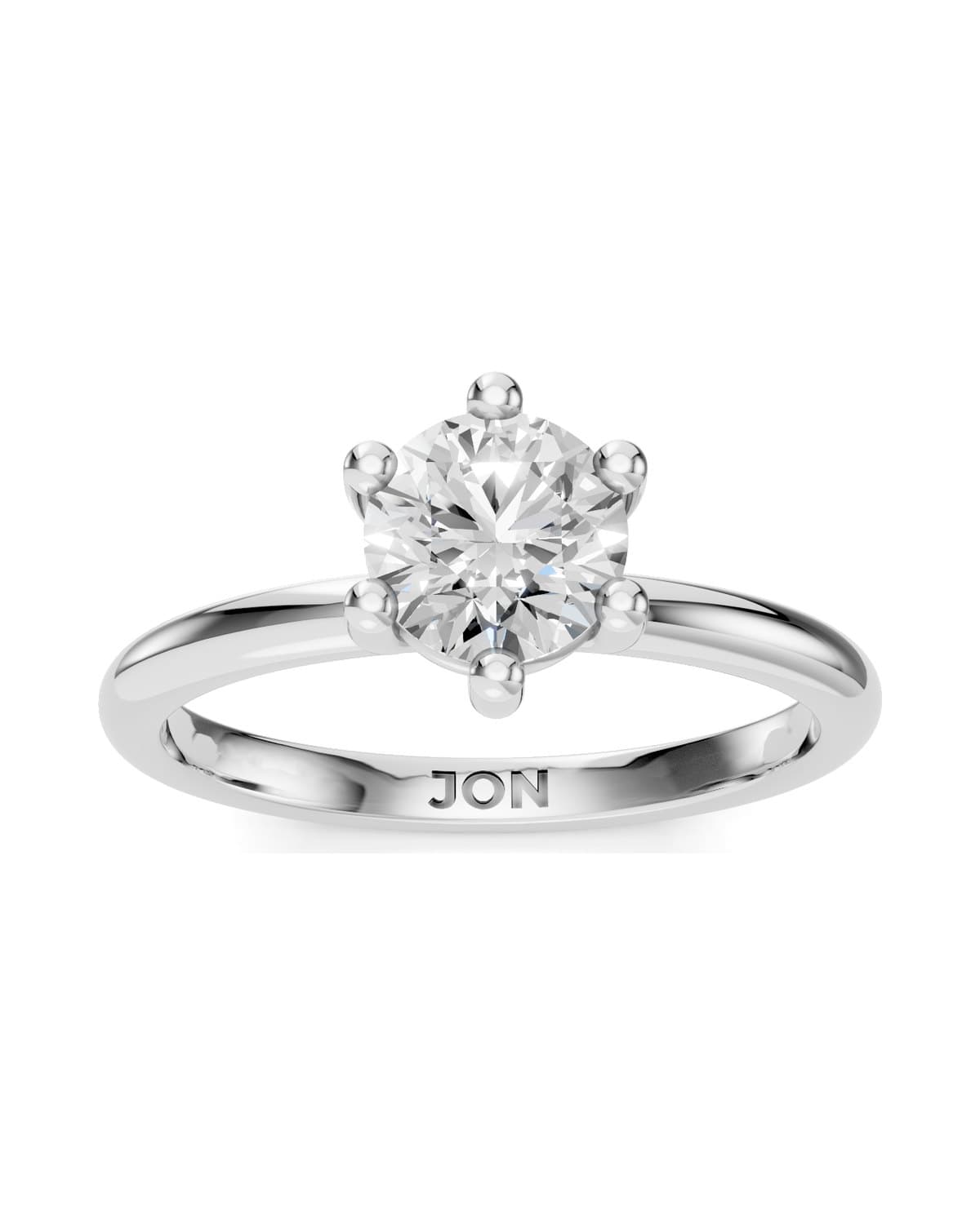 Round Brilliant Solitaire — J0002 (view 1)
